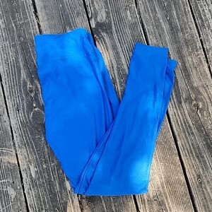 LuLaRoe Vibrant Blue Womens Leggings, One Size
